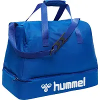 Hummel Core Fußballtasche mit Bodenfach true blue L