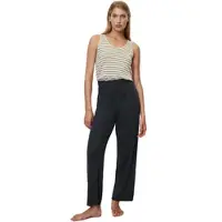 Marc O'Polo 1100000002199 "Hose Allrounder Marc O ́Polo", Damen, Gr. XS, N-Gr, blau (navy), Obermaterial: 60% Baumwolle, 40% Modal, unifarben, bequem lang, Hosen 1100000002199, mit lockerem Fall