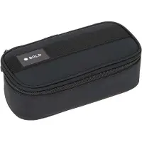 Lassig Schreibgeräteetui LÄSSIG "Spacy Bold, black", Kinder, schwarz, Polyester, Schreibgeräteetuis Schreibgeräteetui, aus recyceltem Material