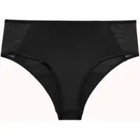 Passionata Slip "BIANCA", Damen, Gr. 42, Mikrofaser,Satin, schwarz, Mikrofaser;Satin, Obermaterial: 79% Polyamid, 21% Elasthan, körpernah, Unterhosen Slip, leichte Satin-Mikrofaser, elastisch