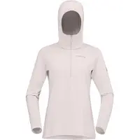 Norrøna - Women's Falketind Warm1 Hood - Fleecepullover Gr L weiß