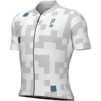 ALÉ - Pragma Pixel S/S Jersey - Radtrikot Gr S grau