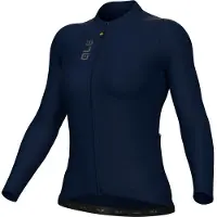 ALÉ - Women's Pragma Color Block L/S Jersey - Radtrikot Gr XL blau