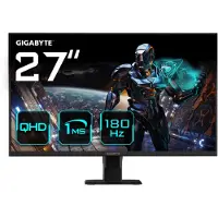 Gigabyte GS27QA 27" QHD Gaming Monitor, 68,6 cm (27"), 2560 x 1440 Pixel, Quad HD, LCD, 1 ms, Schwarz