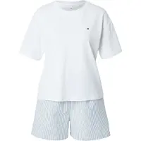 Tommy Hilfiger Pyjama-Sets JERSEY TEE SEERSUCKER SHORT SET damen