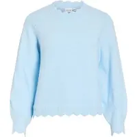 Vila Vinikolina Stehkragen Strickpullover