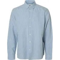 Selected Clay Linen Regular Fit Langarmhemd
