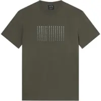 Armani Exchange für Herren. XM002519AF10334U8144 Grünes T-Shirt mit schmaler Passform (XXL), Lässig, Baumwolle, Kurzarm