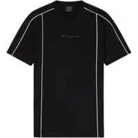 Armani Exchange für Herren. XM002492AF10356UC001 Premium-T-Shirt schwarz (S), Lässig, Baumwolle, Kurzarm