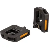 Ergotec Pedale EP-F 9/16" 9mm Faltpedale IGUS ALU/PP Kunststoff Format: 102x100mm Reflektor