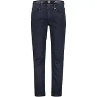 Lerros Relax-fit-Jeans "BAXTER 5-Pocket Stretch-Denim, RELAXED FIT", Herren, Gr. 29, Länge 32, blau (dunkelblau), 90% Baumwolle, 8% Elastomultiester, 2% Elasthan, Jeans Relax-fit-Jeans