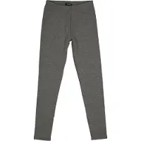 STACCATO Thermoleggings , Mädchen, Gr. 140, Normalgrößen, grau, Oberstoff: 65% Polyester, 30% Biber, 5% Elasthan., Basic, normal, Hosen Thermoleggings, gefüttert
