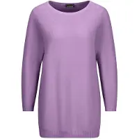 Goldner "Eleganter Baumwollpullover, Halbarm" U-Boot-Ausschnitt