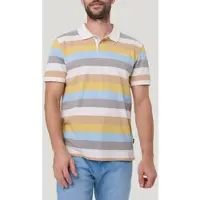 Pioneer Authentic Jeans Poloshirt mit Streifenmuster