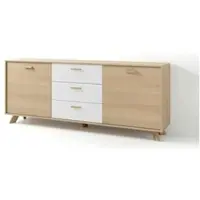 ByLiving by Living Sideboard , holzfarben , Maße (cm): B: 180 H: 72,5