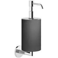 Gessi Ingranaggio, Seifenspender zur Wandmontage, Behälter schwarz matt, 63814726, Farbe: Warm Bronze gebürstet PVD