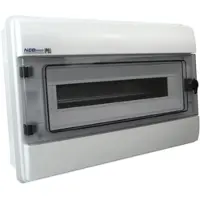 Elektro-Plast Feuchtraumverteiler Verteilerkasten Unterverteilung 1000V RHp 18 IP65 18Module UP 36.180 E-P 5948