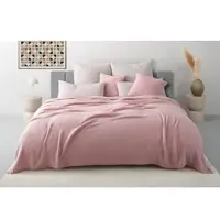 Otto Home Tagesdecke "Bailee", rosé, B:150cm L:250cm, Baumwolle, Tagesdecken, Tagesdecke, weiche Musselin Qualität, viele Farben erhältlich, ab 140x200 cm