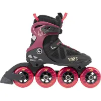 K2 Damen Inlineskates VO2 S 90 PRO SHORT CUFF burgandy_pink