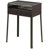 Mille Stella Eco Medium - Holzkohlegrill aus hochwertigem Eisen - 57,5x37cm