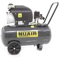 Nuair FC2/50 S - Elektrischer Kompressor mit Wagen - Motor 2PS - 50Lt
