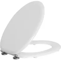 Evenes WC-Sitz Elida 370 x 55 x 440 mm MDF Beschichtet, weiß - 93 129 83