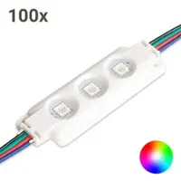 LongLifeLED GmbH LED Modul 0,72W 12V RGBW 170° IP66 (100 Stück VPE) - Lichtfarbe: RGB+4000K
