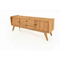 Byoak Kommode RETRO aus Massivholz, Wildeiche Naturgeölt