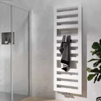 Hsk Design-Heizkörper „Semprio“ 60 × 180 cm in Schwarz (matt)