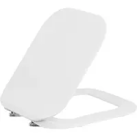 Evenes WC-Sitz Ribeira, Softclose, aus Duroplast, Edelstahlscharnier, weiß - 93 102 57