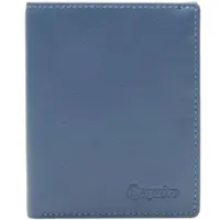 Esquire Leder Geldbörse Viktoria 62 Wallet Dove Blue blaugrau