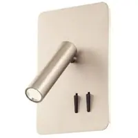 Redo 01-2981 LED Spot-Wandleuchte QUDA | 6+3W integrierte LED-Quelle | 330+135lm | 3000K