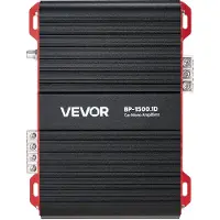 Vevor Monoblock Autoverstärker 1500 W RMS MAX 1/2/4 Ohm