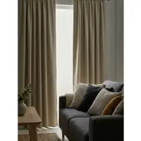 Wirth Vorhang "Dim out" Gr. 8, beige, B:145cm H:300cm, Polyester, Gardinen, Vorhang