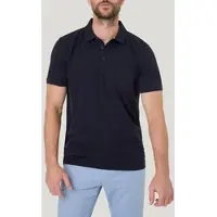 Pioneer Authentic Jeans Poloshirt mit Logostickerei