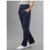 Trigema Jerseyhose "Freizeithose aus 100% Baumwolle", Damen, Gr. XXL, Normalgrößen, blau (navy), Web, 100% Baumwolle, Hosen Jerseyhose