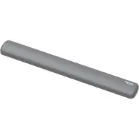 Fellowes Tastatur-Handgelenkauflage Breyta XL, mit Microban-Schutz, Gummi, L 470 x B 60 x H 17,5 mm, grau