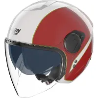 Nolan N20-2 VISOR TRICOLORE Jethelm unisex Futter weiß, XL