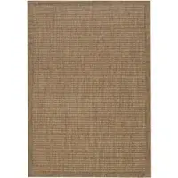 Carpetsale24 In & Outdoor Teppich Terrasse Balkon Küchenteppich Wetterfest Sisal Optik Flachgewebe Einfarbig mit Struktur, Grösse: 280x370 cm