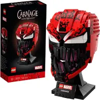 LEGO 76199 Marvel Spider-Man Carnage Maske Bauset für Erwachsene, Sammlerstück, Geschenkidee für Sammler
