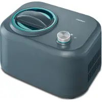 Medion MD10169 Kompressor-Eiscrememaschine – 1 L, Selbstkühlend, für Eiscreme, Frozen Joghurt &amp; Sorbet, 100 W, Aluminiumbehälter, Blau
