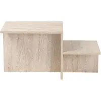 Skye Decor , Harmony - Travertine, Couchtische, Travertin, 80 x 40 x 40 cm