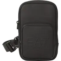 Emporio Armani Unisex. 7X000069_AF13811 Train Tech Bum Bag schwarz (OSFA), Lässig, Polyurethan