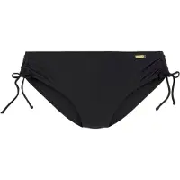 LASCANA Bikini-Hose "Lolo", Damen, Gr. 48, N-Gr, schwarz, Recycling-Polyamid, unifarben, Badehosen Bikini-Hose, in höherer Schnitform