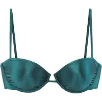 Copenhagen Studios Bügel-Bikini-Top "Manon" aus glänzendem Material