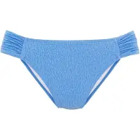 s.Oliver Bikini-Hose "Oana", Damen, Gr. 44, N-Gr, blau, Microfaser, Strukturmuster, Badehosen Bikini-Hose, mit Strukturmuster