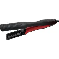 Revlon One-Step Air Straight, Glättbürste, Warm, Nasse Haare, Schwarz, Rot, Keramik-Turmalin, AC