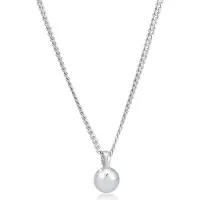 Elli Halskette Kugel Geo Look Panzerkette 925 Silber Elli Silber
