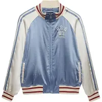 Superdry für Damen. W5012159A Jacke Suika blau (M), Lässig, Polyester