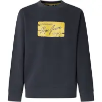 Pepe Jeans für Herren. PM5800143 Sweatshirt Suen Crew navy (S), Lässig, Baumwolle, Marine